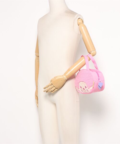 SiNCERE(シンシア)の「〈もんちっち〉COLORS スエット素材ダイカットバッグ KNBD1(エコバッグ/サブバッグ・レディース・ピンク・ONE SIZE)」の10枚目の写真