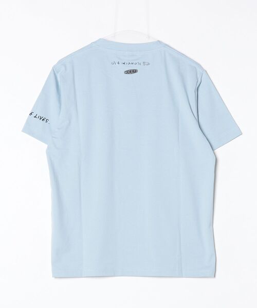 KEEN（キーン）の「US4 HARVEST NATURE LIVES TEE / U4 ハーベスト ネイチャー リブズ ティー / Tシャツ 半袖（Tシャツ/カットソー・レディース・ライトブルー・M/S）」の2枚目の写真