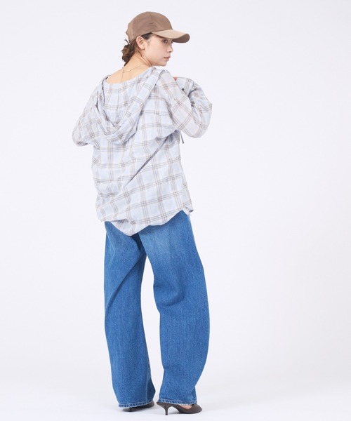 abahouse mavie(アバハウスマヴィ)の「【UVカット】ラスターナイロンキャップ(キャップ・レディース・ブラック/モカ・フリー)」の12枚目の写真