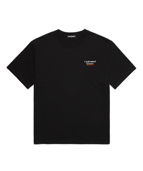 VANNWORKS(バンワークス)の「サーフィンに行くだけでいい オーバーサイズ 半袖Tシャツ (VNCTS239) ブラック(Tシャツ/カットソー・レディース・その他・LARGE/MEDIUM/SMALL/X-LARGE/XX-LARGE)」の3枚目の写真