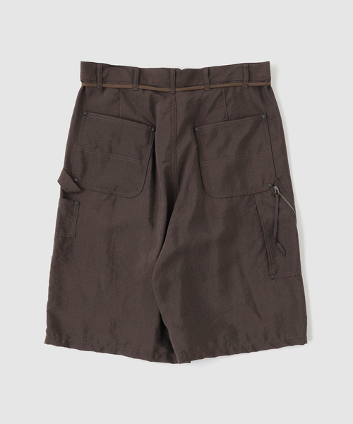 Product Twelve(プロダクトトゥエルブ)の「Product Twelve(プロダクトトゥエルブ) Silk Nylon Short Work Pants(その他パンツ・メンズ・ブラック/ブラウン・3/2)」の3枚目の写真
