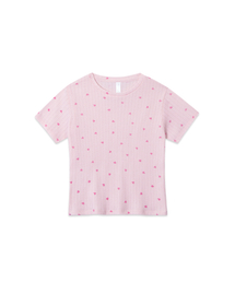 SNAPPY CUDDLE（スナッピーカードル）の「ピンククリシェTシャツ（ルームウェア/パジャマ）」