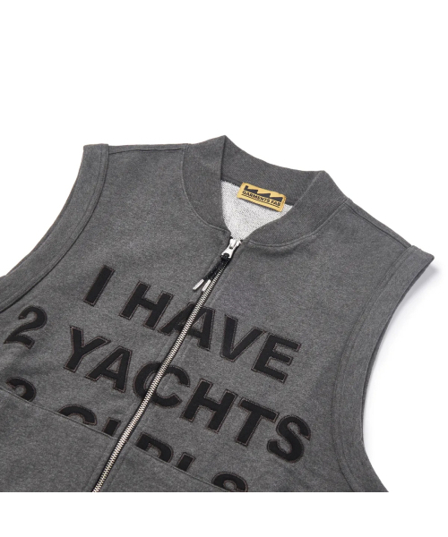 GARMENTS FAB（ガーメンツファブ）の「Gimmick Baller Vest (CHARCOAL)（ベスト・レディース・その他・O/S）」の3枚目の写真