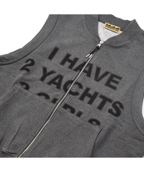 GARMENTS FAB（ガーメンツファブ）の「Gimmick Baller Vest (CHARCOAL)（ベスト・レディース・その他・O/S）」の5枚目の写真