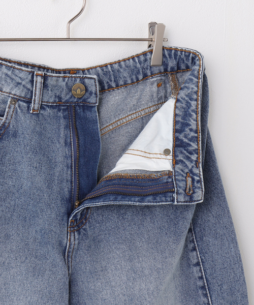 adidas Originals（アディダスオリジナルス）の「adidas originals / アディダス オリジナルス DENIM SHORT（その他パンツ・メンズ・ネイビー・30/32）」の5枚目の写真