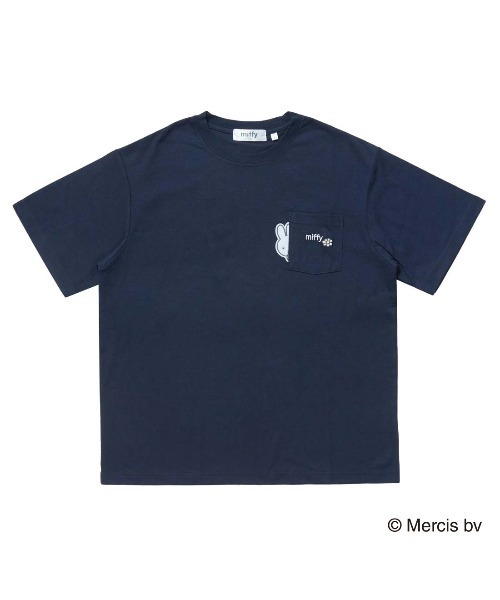 ALPEN / SPORTS DEPO SELECT（アルペンスポーツデポセレクト）の「miffy ポケットTシャツ（Tシャツ/カットソー・レディース・サックスブルー/ネイビー/サンドグレー・S/M/L/XL）」の2枚目の写真