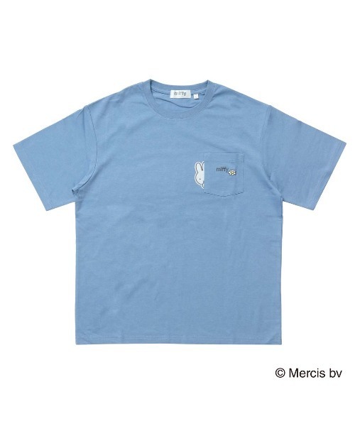 ALPEN / SPORTS DEPO SELECT（アルペンスポーツデポセレクト）の「miffy ポケットTシャツ（Tシャツ/カットソー・レディース・サックスブルー/ネイビー/サンドグレー・S/M/L/XL）」の3枚目の写真