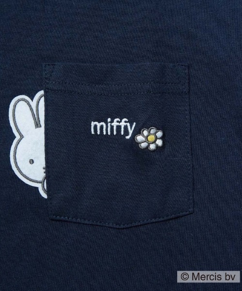 ALPEN / SPORTS DEPO SELECT（アルペンスポーツデポセレクト）の「miffy ポケットTシャツ（Tシャツ/カットソー・レディース・サックスブルー/ネイビー/サンドグレー・S/M/L/XL）」の8枚目の写真
