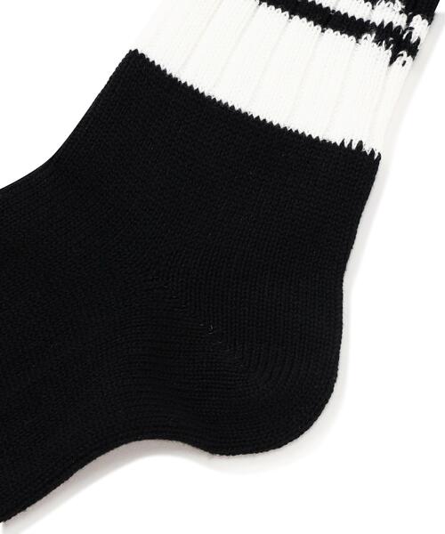 MHL.(エムエイチエル)の「COTTON SOCKS PACK(ソックス/靴下・メンズ・ホワイト/ブラック・FREE)」の10枚目の写真