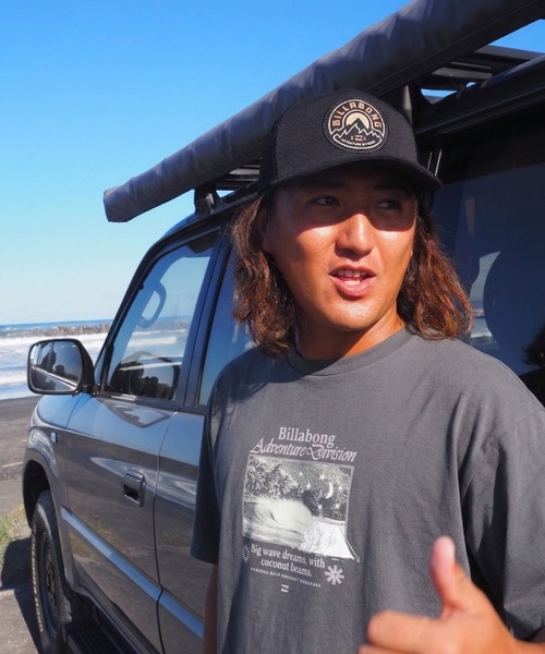 BILLABONG(ビラボン)の「BILLABONG メンズ BEAMS Tシャツ 【2026年夏モデル】(Tシャツ/カットソー・メンズ・グレー系その他/オフホワイト・MEDIUM/LARGE/X-LARGE)」の1枚目の写真