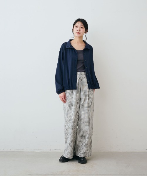 THREE FIFTY STANDARD(スリーフィフティースタンダード)の「THREE FIFTY STANDARD さらっとリブ素材のブラキャミソール(キャミソール・レディース・チャコールグレー/ブラウン/サックスブルー・LL/M/L)」の10枚目の写真