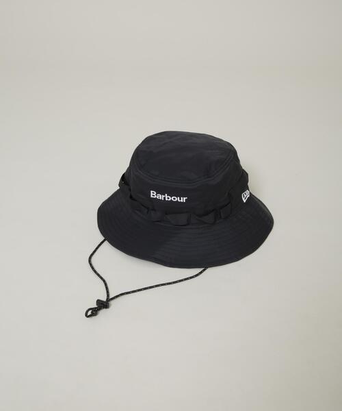 NANO universe（ナノユニバース）の「Barbour/Barbour×NEWERA ADVENTURE ZAMZA（ハット・メンズ・ネイビー/ブラック/カーキ・M/L）」の4枚目の写真