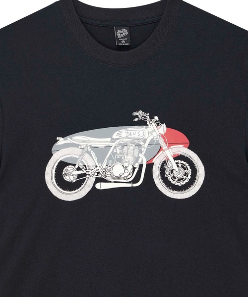 DEUS EX MACHINA(デウスエクスマキナ)の「DROVERS DOG TEE(Tシャツ/カットソー・メンズ・ブラック・M/L)」の8枚目の写真