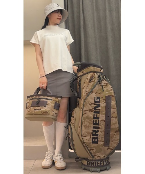 BRIEFING(ブリーフィング)の「【BRIEFING GOLF/ブリーフィングゴルフ】 CART TOTE CAMO COMBI(ゴルフグッズ・メンズ・カモフラージュ/ブラウン系カモフラージュ・FREE)」の15枚目の写真