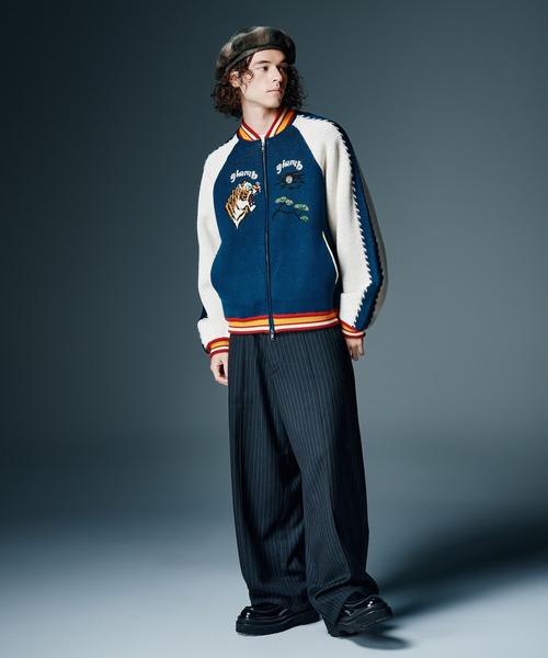 glamb（グラム）の「Suit Fabric Baggy Pants / スーツファブリックバギーパンツ（その他パンツ・メンズ・ブラック/ブラック系その他/グレー・S/M/L）」の14枚目の写真