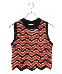 GANNI | GANNI / ガニー：【レディース】Cotton Crochet Vest：K2160[ANN](ベスト)