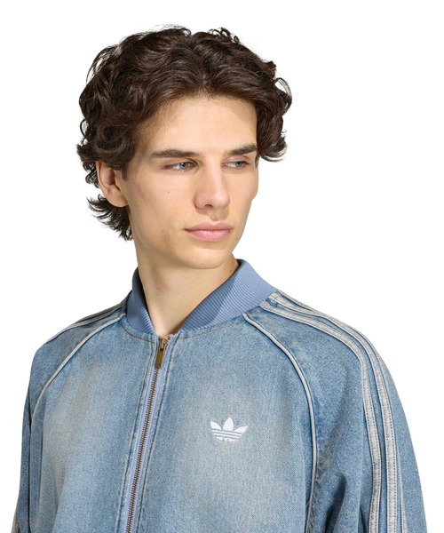 adidas SST ADICOLOR DENIM TRACKTOP LIGHT WASH / アディダス SST