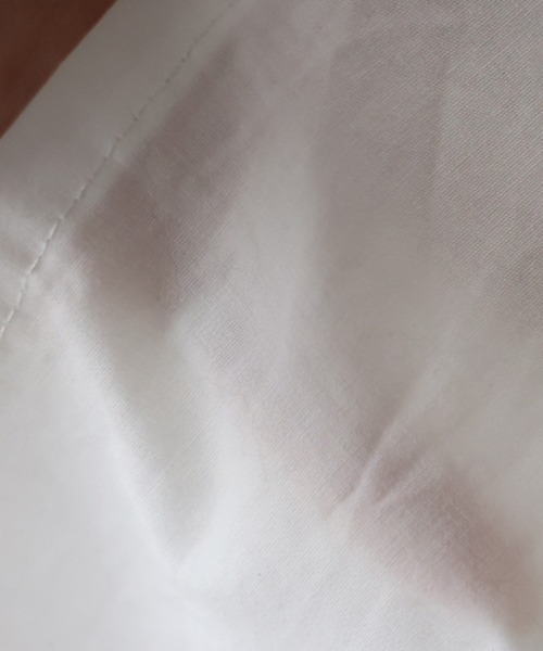 antiqua(アンティカ)の「綿100 ロング シャツワンピース(シャツワンピース・レディース・ホワイト/ブラック・C/R)」の11枚目の写真