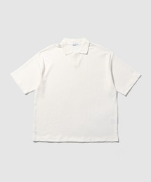 URBAN COLLECTION（アーバンコレクション）の「URBAN COLLECTION 楊柳スキッパーポロシャツ（ポロシャツ）」