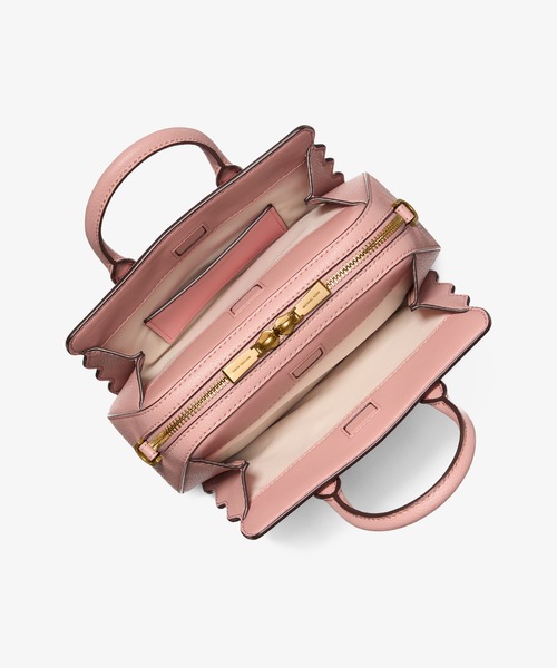MICHAEL KORS(マイケルコース)の「LAILA ぺブルレザー コンバーチブル クロスボディバッグ エクストラスモール(ショルダーバッグ・レディース・ピンク系・FREE)」の3枚目の写真