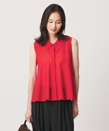 UNITED ARROWS（ユナイテッドアローズ）の「ペプラム フレア ノースリーブ ニット ‐ウォッシャブル‐（ニット/セーター）」