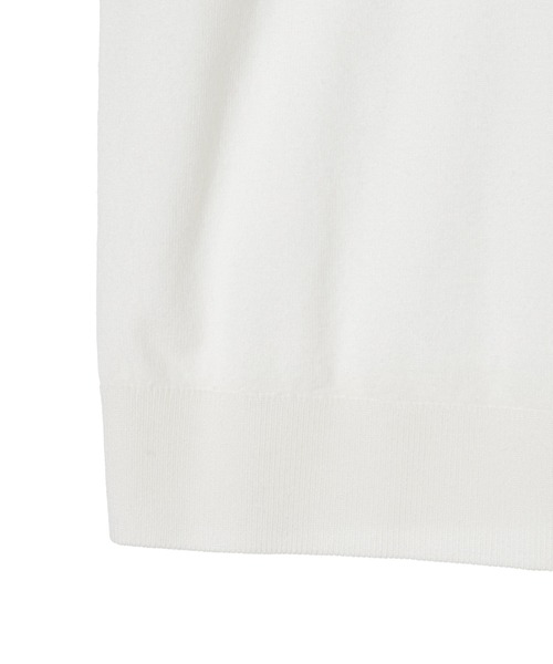 adidas(アディダス)の「KNITTED TEE KS9952(Tシャツ/カットソー・レディース・ホワイト・SMALL/MEDIUM/LARGE/X-SMALL)」の5枚目の写真