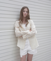 THEMARGOT（ザマルゴット）の「サマーオーバーサイズSTシャツ_yellow（シャツ/ブラウス）」