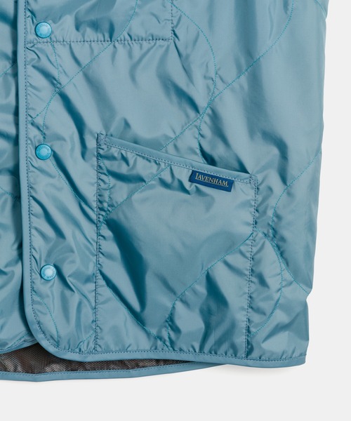 LAVENHAM(ラベンハム)の「Unwadded Thornham Mens / アンワディッド ソーンハム メンズ(ベスト・メンズ・ブルー系その他・L/M)」の5枚目の写真