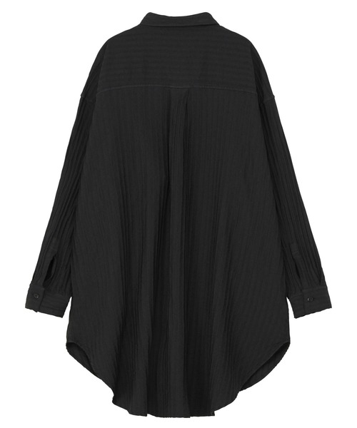 Plantation(プランテーション)の「ECO WAVE S / S(シャツ/ブラウス・レディース・ブラック/ネイビー・M size)」の3枚目の写真