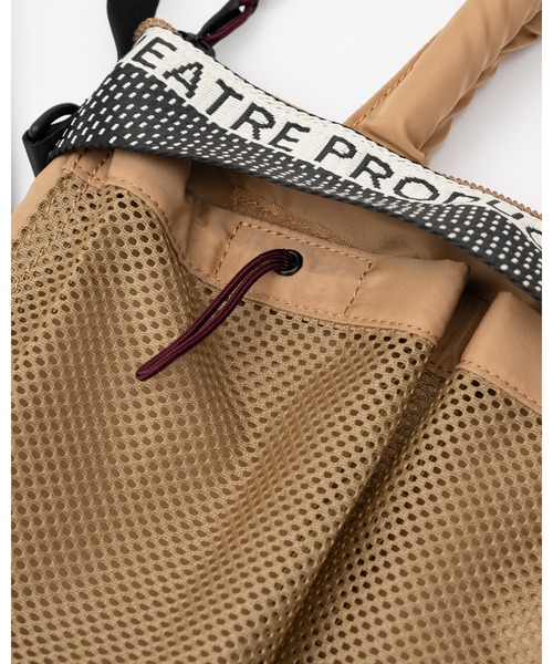 THEATRE PRODUCTS（シアタープロダクツ）の「ヘルメットバッグM（ショルダーバッグ・レディース・ブラウン/ベージュ/ブラック・FREE）」の7枚目の写真