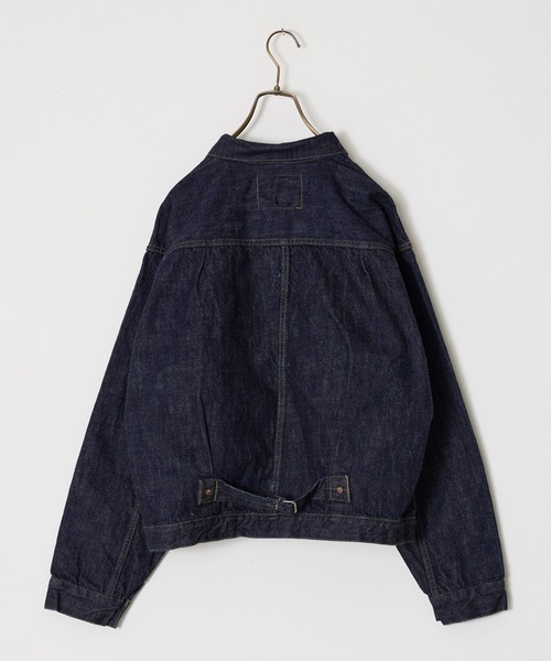 REMI RELIEF(レミレリーフ)の「REMI RELIEF/レミレリーフ 12oz 大戦モデルJKT デニムジャケット ブルー アメカジ ヴィンテージ メンズ 2026年秋冬 秋服(デニムジャケット・メンズ・ワンウォッシュ・M/L/XL)」の2枚目の写真
