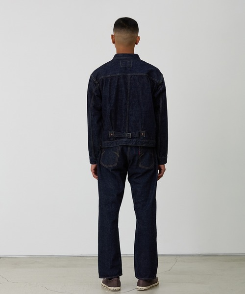 REMI RELIEF(レミレリーフ)の「REMI RELIEF/レミレリーフ 12oz 大戦モデルJKT デニムジャケット ブルー アメカジ ヴィンテージ メンズ 2026年秋冬 秋服(デニムジャケット・メンズ・ワンウォッシュ・M/L/XL)」の5枚目の写真