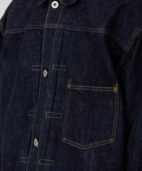 REMI RELIEF(レミレリーフ)の「REMI RELIEF/レミレリーフ 12oz 大戦モデルJKT デニムジャケット ブルー アメカジ ヴィンテージ メンズ 2026年秋冬 秋服(デニムジャケット・メンズ・ワンウォッシュ・M/L/XL)」の8枚目の写真