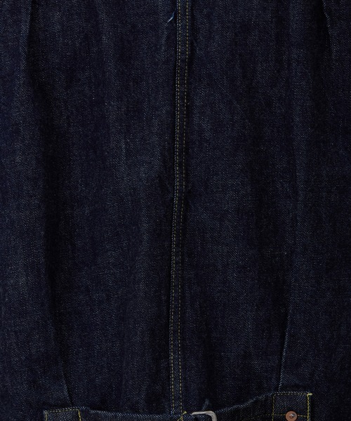 REMI RELIEF(レミレリーフ)の「REMI RELIEF/レミレリーフ 12oz 大戦モデルJKT デニムジャケット ブルー アメカジ ヴィンテージ メンズ 2026年秋冬 秋服(デニムジャケット・メンズ・ワンウォッシュ・M/L/XL)」の9枚目の写真