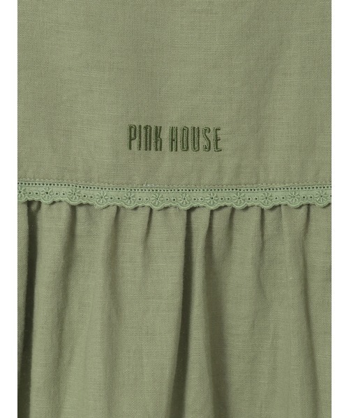 PINK HOUSE(ピンクハウス)の「レース使いセーラーカラーチュニックブラウス(チュニック・レディース・ホワイト/ブラック/オリーブ/ベージュ・フリー)」の11枚目の写真