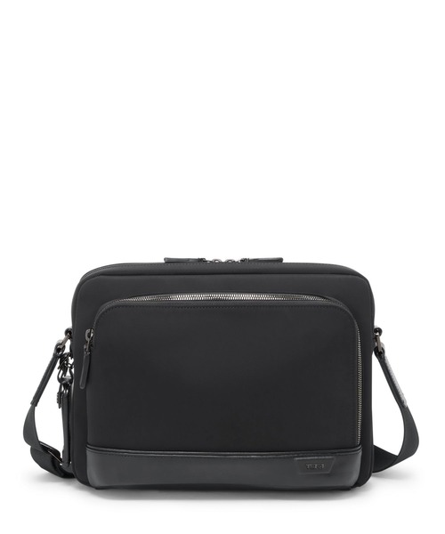 TUMI(トゥミ)の「HARRISON 「レオ」クロスボディ(ショルダーバッグ・メンズ・ブラック・FREE)」の1枚目の写真