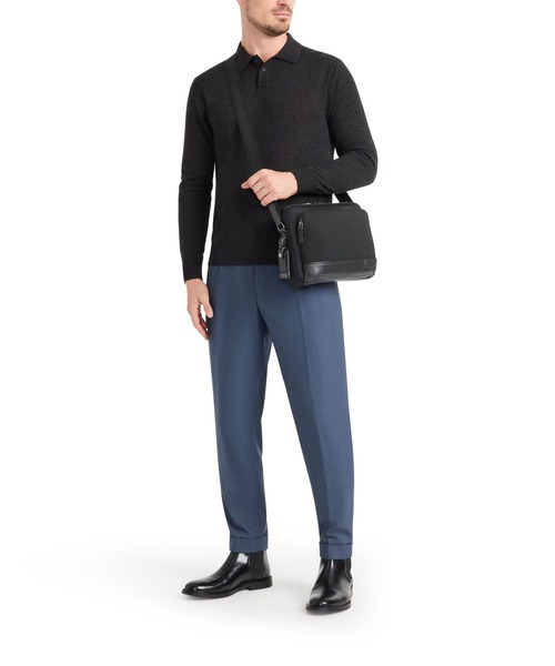 TUMI(トゥミ)の「HARRISON 「レオ」クロスボディ(ショルダーバッグ・メンズ・ブラック・FREE)」の2枚目の写真