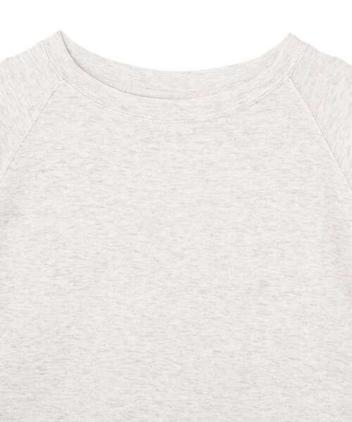 earth music&ecology(アースミュージックアンドエコロジー)の「シアーダンボールプルオーバー(Tシャツ/カットソー・レディース・ブラック/ホワイト系その他/杢グレー・FREE)」の20枚目の写真