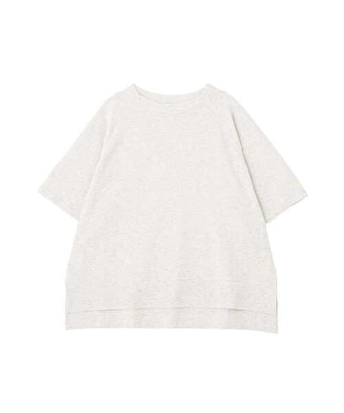 earth music&ecology(アースミュージックアンドエコロジー)の「シアーダンボールプルオーバー(Tシャツ/カットソー・レディース・ブラック/ホワイト系その他/杢グレー・FREE)」の12枚目の写真