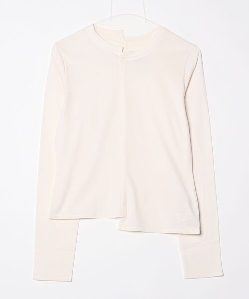 Y-3(ワイスリー)の「Y-3 FITTED LONG SLEEVE TEE(Tシャツ/カットソー・レディース・ホワイト系その他・X-SMALL/SMALL/MEDIUM)」の2枚目の写真