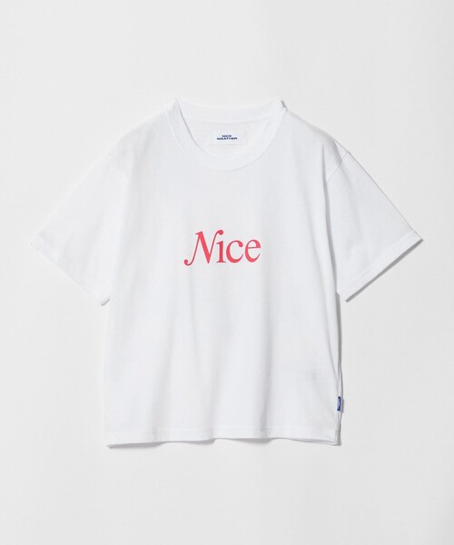 NICE WEATHER(ナイスウェザー)の「<NICE WEATHER>ウィメンズ NICE ロゴ Tシャツ(Tシャツ/カットソー・レディース・ホワイト/レッド/ライム/ライラック・S/M)」の17枚目の写真