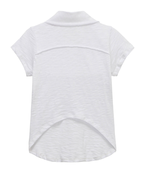 PAHISUM(パヒサム)の「ボタンカラー スリムTシャツ_ホワイト(Tシャツ/カットソー・レディース・その他・1/2)」の5枚目の写真