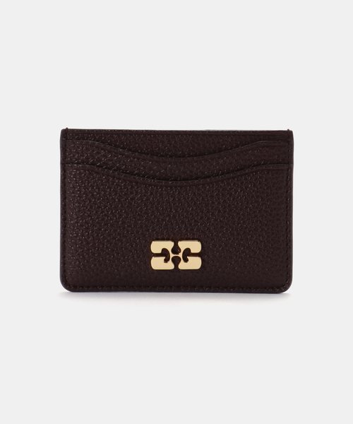 GANNI / ガニー Ganni Card Holder Grained（カードケース）｜GANNI