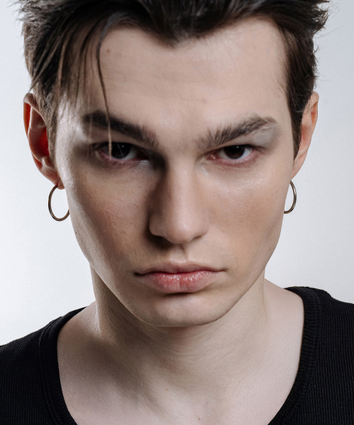 SCALETTOBLACK(スカーレットブラック)の「RAM003 Night Loop Earrings(ピアス(両耳用)・レディース・その他・SMALL/MEDIUM)」の2枚目の写真