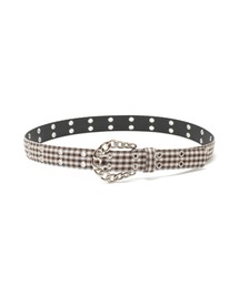 AFB（エーエフビー）の「CHAIN BUCKLE CHECK BELT（ベルト）」