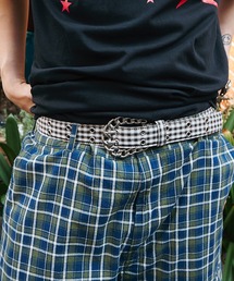AFB（エーエフビー）の「CHAIN BUCKLE CHECK BELT（ベルト）」