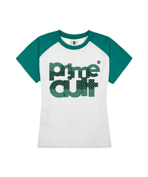 POP PETTY レディース スリムフィットラグラン半袖Tシャツ 5 COLORS