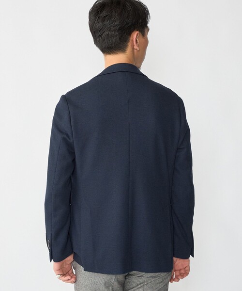 SHIPS（シップス）の「SHIPS:〈FUNCTION〉LANIFICIO ROMA ウールブレンド ネイビー ジャケット（テーラードジャケット・メンズ・ネイビー・X-LARGE/LARGE/MEDIUM/SMALL）」の13枚目の写真