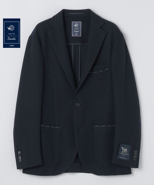SHIPS（シップス）の「SHIPS:〈FUNCTION〉LANIFICIO ROMA ウールブレンド ネイビー ジャケット（テーラードジャケット・メンズ・ネイビー・X-LARGE/LARGE/MEDIUM/SMALL）」の16枚目の写真