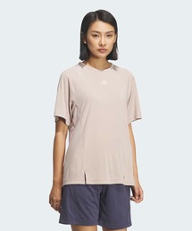 トレーニング エッセンシャルズ プラス ルーズフィット クールセンサー ミッド レギュラー レングス半袖Tシャツ / アディダス adidas